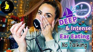 ASMR Deep & Intense Ear Eating (No Talking)