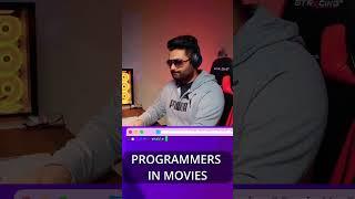 Programmers in movies vs Reality  #coding #webdesign #css #coding #memes #shorts #ytshorts