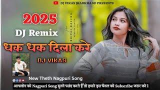 Dhak Dhak Dila kare !! Theth nagpuri song 2025!! trending song !!Dj Vikas Jharkhand!! Ft.Suhana devi