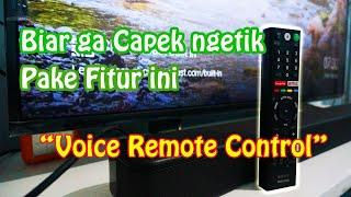 Gak perlu ngetik, tinggal ngomong aja ! | Voice Remote Control | Sony Bravia | Setup Aktivasi