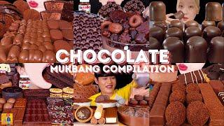 *30 MINS* CHOCOLATE MUKBANG *ASMR* COMPILATION |  BIG BITES | EATING SOUNDS