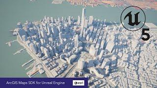 ArcGIS Maps SDK for Unreal Engine 5 | Setting up a global scene