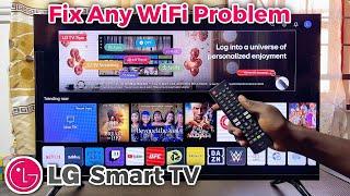 How to Fix Internet WiFi Problems on LG Smart TV - 4 Solutions