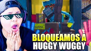 ¿QUE PASA SI BLOQUEAMOS A HUGGY WUGGY CON CAJAS en POPPY PLAYTIME?  | Pathofail