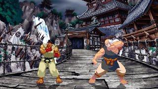 Mugen Street Fighter Shin Ryu vs Gouken