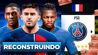 RECONSTRUINDO o NOVO PSG!  | EA FC 24 MODO CARREIRA