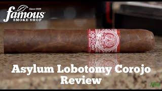 Asylum Lobotomy Corojo by Asylum Cigars Product Review