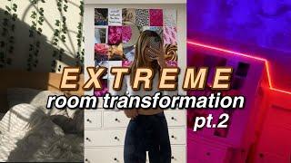 EXTREME room transformation 2021 | aesthetic+pinterest