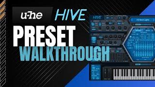 VST Synth u-he HIVE Presets Walktrough #AHTVPresetShowcase