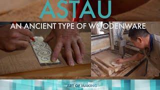 How to make Kazakh wooden tableware «Astau»? «Art of Making»