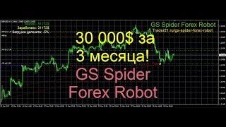 GS Spider Forex Robot - робот с доходностью до 120% в месяц!