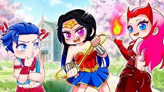 Anna o Lisa Wonder Woman - ¿Quién es la novia de Alex? | Gacha Club | Rainbow Z en Español