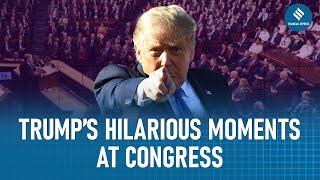 Most Hilarious Moments from Trump’s Speech at US Congress | Trump’s Funniest Moments