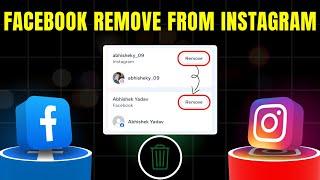 how to disconnect instagram from facebook new update || facebook ko instagram se kaise hataye