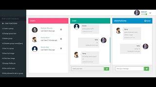 Messenger Chat System in PHP and MySQL with Source code | Source Code & Projects