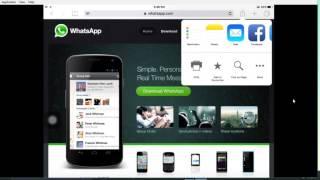 how to install whatsapp on ipad and ipod without jailbreak?