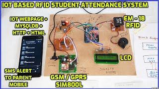 Iot Based Rfid Student attendance system | IOT - Smart Attendance System