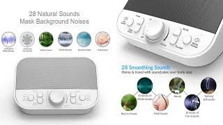 Генератор белого шума LATOW S BABY WHITE NOISE SLEEP MACHINE / 28 Soothing Sounds