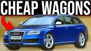 10 CHEAP and FAST Estate Cars With INSANE PERFORMANCE! (And Practicality)