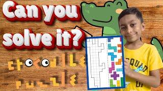 crocodile pentomino puzzle | Do it Yourself Puzzle