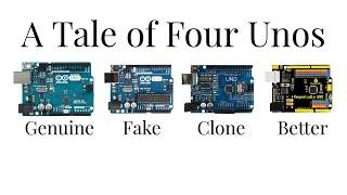 A Tale of 4 Arduino Unos - Genuine, Counterfeit, Clone and Improved