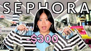 I spent OVER $300 shopping at SEPHORA for new makeup