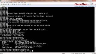 Decrypt Type-7 password with Cisco IOS