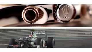 Formula One Rolex commercial