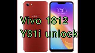 Vivo Y81i/ vivo  1812  unlock /How to Remove Pattern and  password  unlock/100%