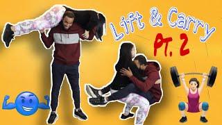 Couples Lift & Carry Challenge PART 2 with KIW The Newsomes