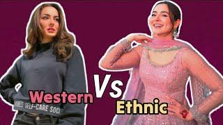 Western Outfits Vs Ethnic Outfit | Pick one | Thinking brain