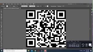 QR Code install in adobe illustrator | Short and easy Way