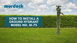 How to Replace Washers & Maintain a Murdock Post Hydrant Model M-75