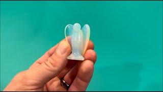 Crystal Angel Figurine, 1.5inch Opal Angel for a resign project