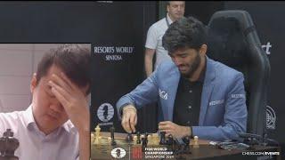 Emotional and shocking ending to World Chess Championship 2024