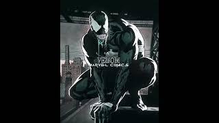 Black Suit Spiderman vs Venom (Comics) #shorts #marvel #dc #starwars