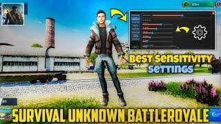 Survival unknown Battleroyale New Update Best Sensitivity settings | SUBR Best Sensitivity #subr