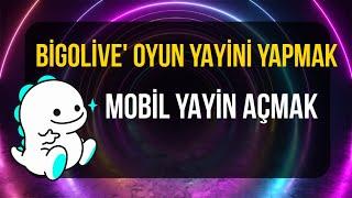 Bigo live 'da Yayın Nasıl Açılır. İOS Cihazlarda Mobile Yayın Açmak, Bigo live Oyun yayını yapmak