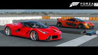 Fm7 Dragrace - Mclaren P1 Vs Laferrari