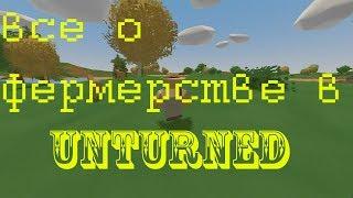 Все о фермерстве в игре Unturned