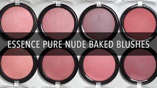 Essence Pure Nude Baked Blush Swatches