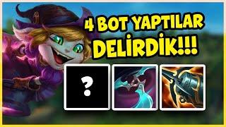 RAKİP TAKIM ÇILDIRDI SADECE BOTA GELDİ 4V2 OYNADIK  !!! | Apophis