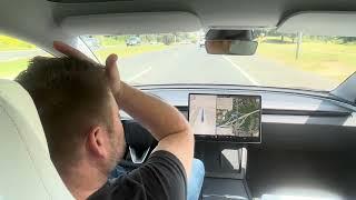 Tesla Model 3 Performance (Refresh) Full Self Driving from home to Walmart