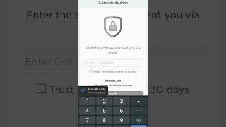 2 step verification is snnoying pls roblox fix