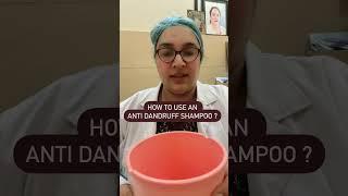 How to use an anti dandruff shampoo | Dr Ashima Goel| Dermatologist |winter skincare | skincare tips