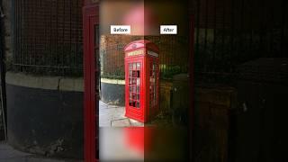 Daily @Lightroom Edit 222: Iconic Model K2 Telephone Box, St Giles, #London