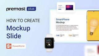 How to create a professional and modern mockup slide in PowerPoint
