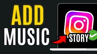 How to ADD MUSIC to INSTAGRAM STORY on PC OR LAPTOP