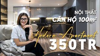 Mẫu Nội Thất Căn Hộ 100m2 Giá Chỉ 350TR ĐẸP NGỠ NGÀNG - Sự Lựa Chọn Mong Ước Của Nhiều Gia Đình