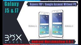 ByPass Google Account For J7 / J5 6.0.1 and Rest FRP Marshmallow